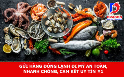 Gửi hàng đông lạnh đi Mỹ