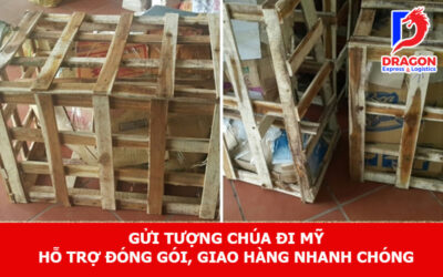 Gửi tượng chúa đi Mỹ